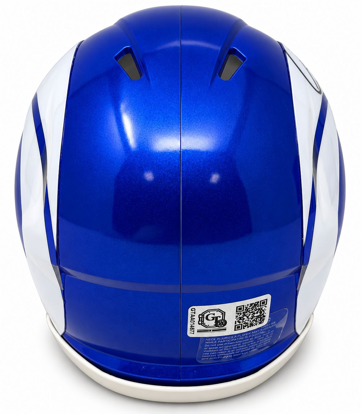Isaac Bruce Signed Los Angeles Rams T/B Blue Mini Speed Helmet HOF 20 GTSM