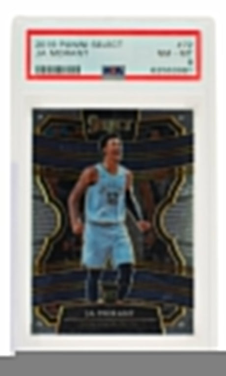 Ja Morant 2019 Panini Select #72 Grizzles Basketball Card BAS Near Mint Mint 8 - Sports Integrity