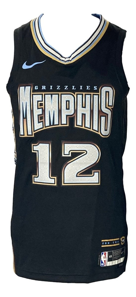 Ja Morant Signed Memphis Grizzlies Black Nike Swingman LG Jersey BAS - Sports Integrity