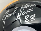 Jack Ham Signed Pittsburgh Steelers Full Size Tb Speed Replica Helmet HOF 88 BAS