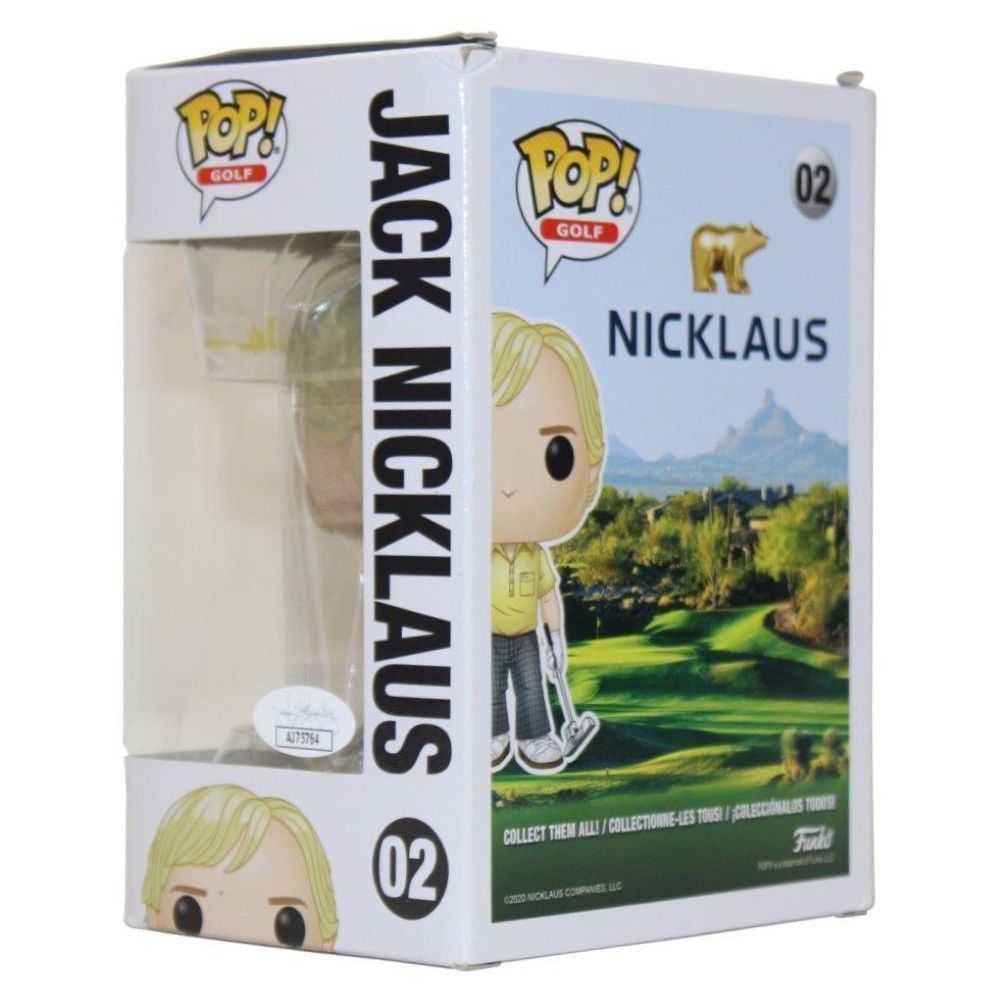 Jack Nicklaus Signed Golf Funko Pop #02 JSA Hologram