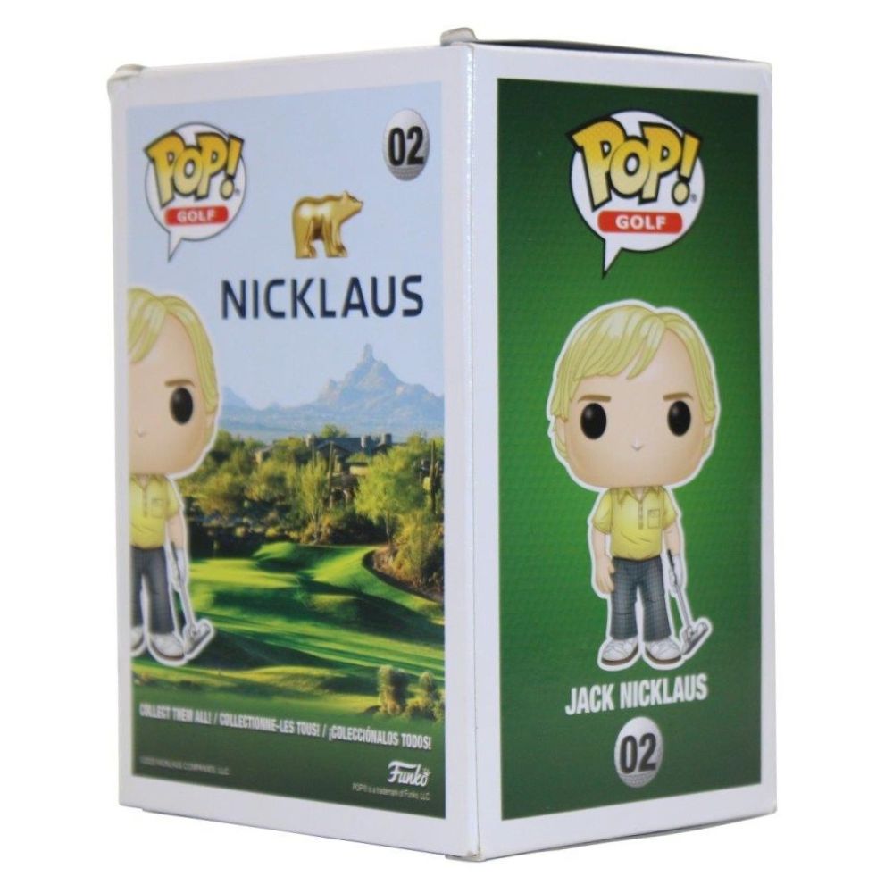 Jack Nicklaus Signed Golf Funko Pop #02 JSA Hologram