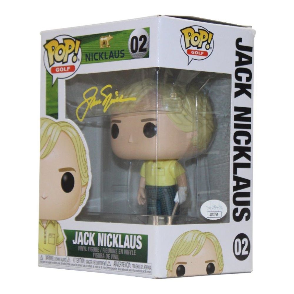 Jack Nicklaus Signed Golf Funko Pop #02 JSA Hologram