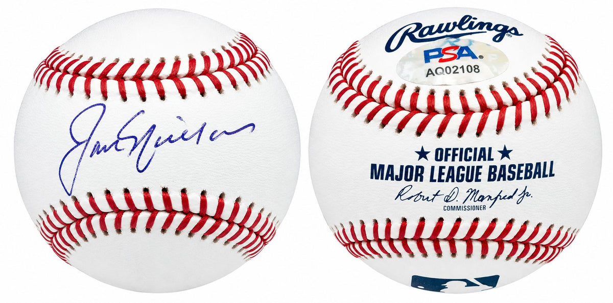 Jack Nicklaus Signed Rawlings Official MLB Baseball PSA/DNA