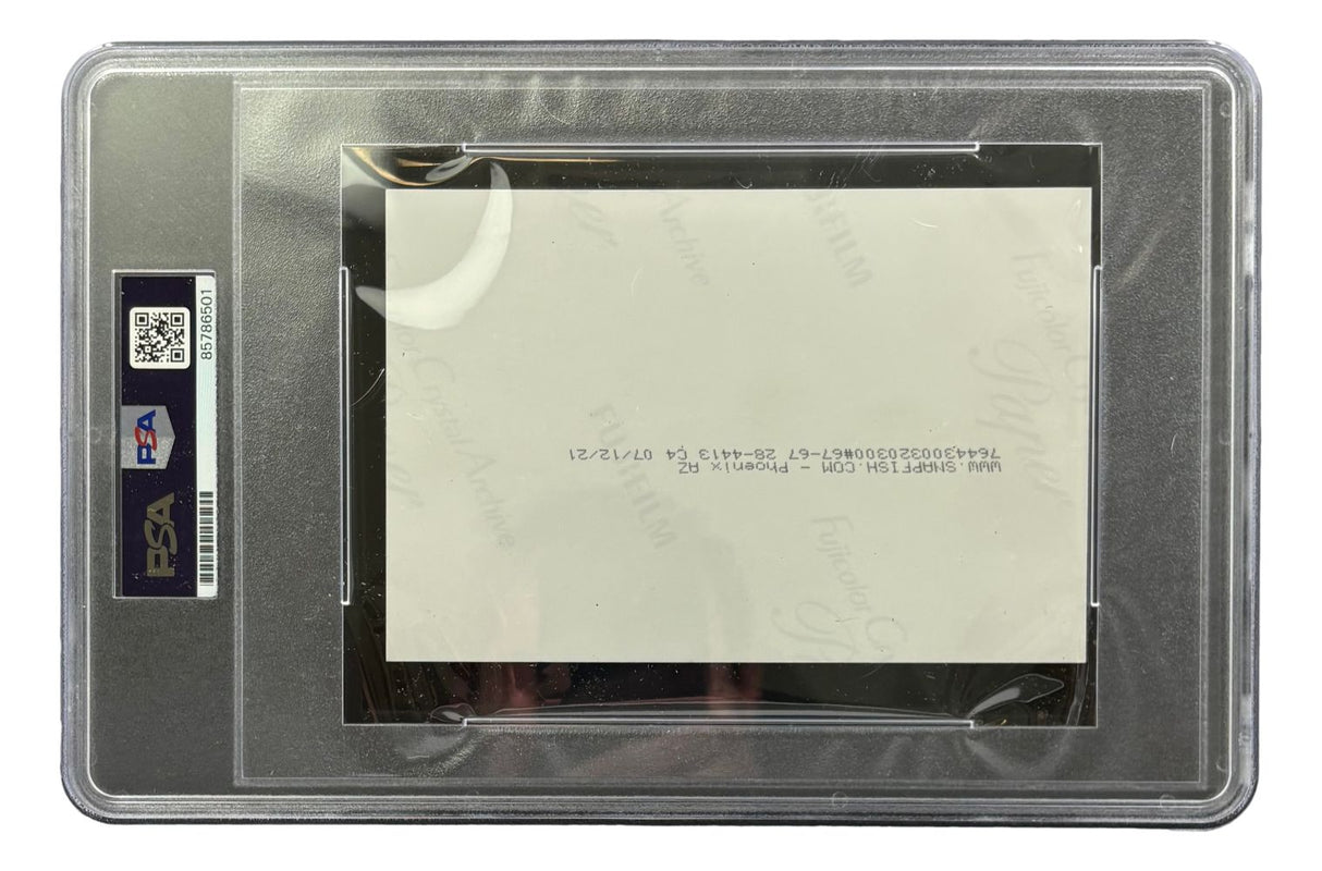 Jack Nicklaus Signed 5x7 PGA Golf Photo w/ Arnold Palmer PSA/DNA