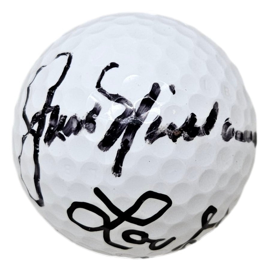 Jack Nicklaus Tom Watson Lou Graham Signed Bobby Jones Golf Ball BAS LOA - Sports Integrity