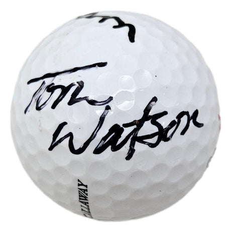 Jack Nicklaus Tom Watson Lou Graham Signed Bobby Jones Golf Ball BAS LOA - Sports Integrity