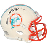 Jacob Rodriguez Autographed Miami Dolphins RETRO Speed Mini Helmet Fanatics