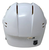 Jaromir Jagr Signed Pittsburgh Penguins White Mini Helmet JSA QR