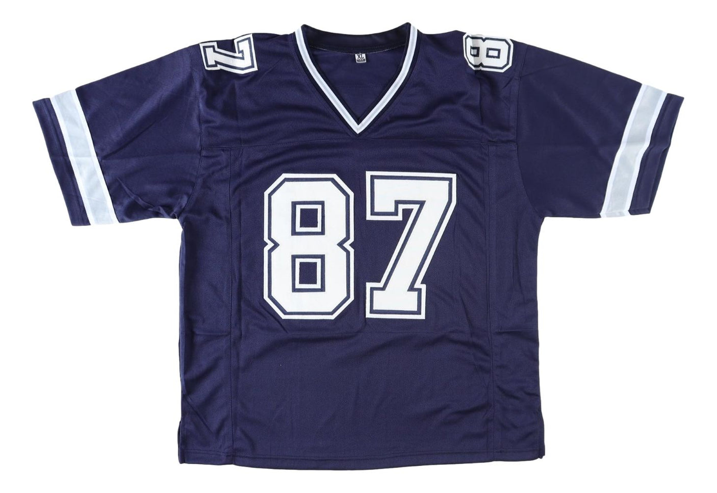 Jake Ferguson Dallas Signed Navy Blue Football Jersey BAS ITP