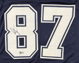 Jake Ferguson Dallas Signed Navy Football Jersey BAS