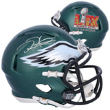 Jalen Hurts Signed Philadelphia Eagles Super Bowl 59 Champions Mini Speed Helmet