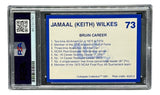 Jamaal Wilkes Signed 1991 Collegiate Collection #73 UCLA Trading Card PSA/DNA