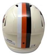 Ja'Marr Chase Signed Cincinnati Bengals FS RETRO Rep Speed Helmet w/ Visor BAS
