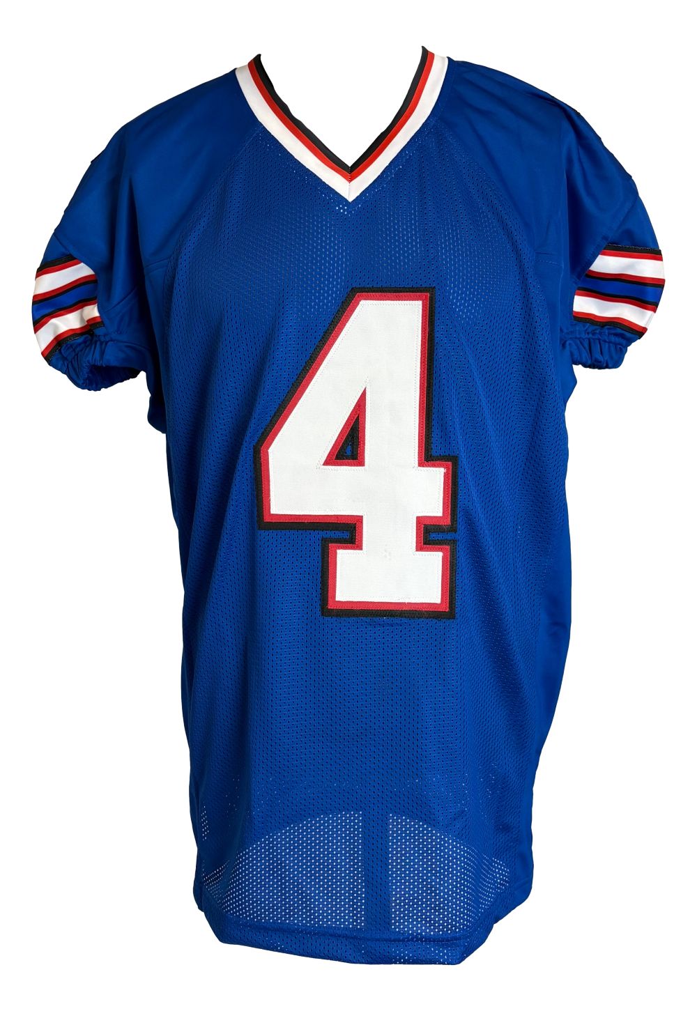 James Cook Buffalo Signed Blue Pro Cut Football Jersey BAS