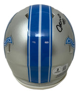 Jameson Williams Signed Detroit Lions Mini Speed Helmet BAS ITP