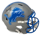 Jameson Williams Signed Detroit Lions Full Size Speed Replica Helmet BAS ITP
