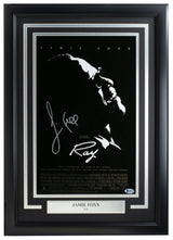 Jamie Foxx Signed Framed 11x17 Ray Poster Photo BAS Hologram