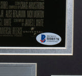 Jamie Foxx Signed Framed 11x17 Ray Poster Photo BAS Hologram