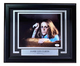 Jamie Lee Curtis Signed Framed 8x10 Halloween Photo PSA/DNA Hologram