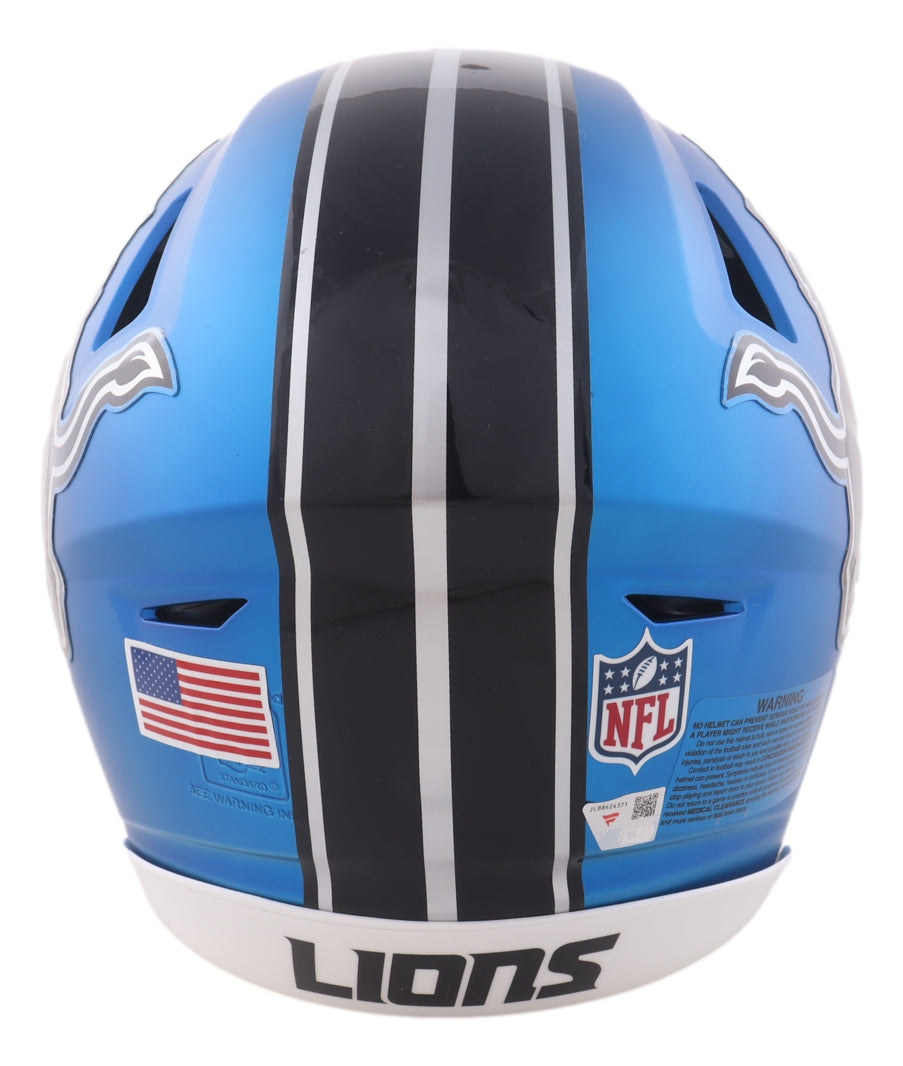 Jared Goff Signed Detroit Lions Full Size Authentic SpeedFlex Helmet Fanatics