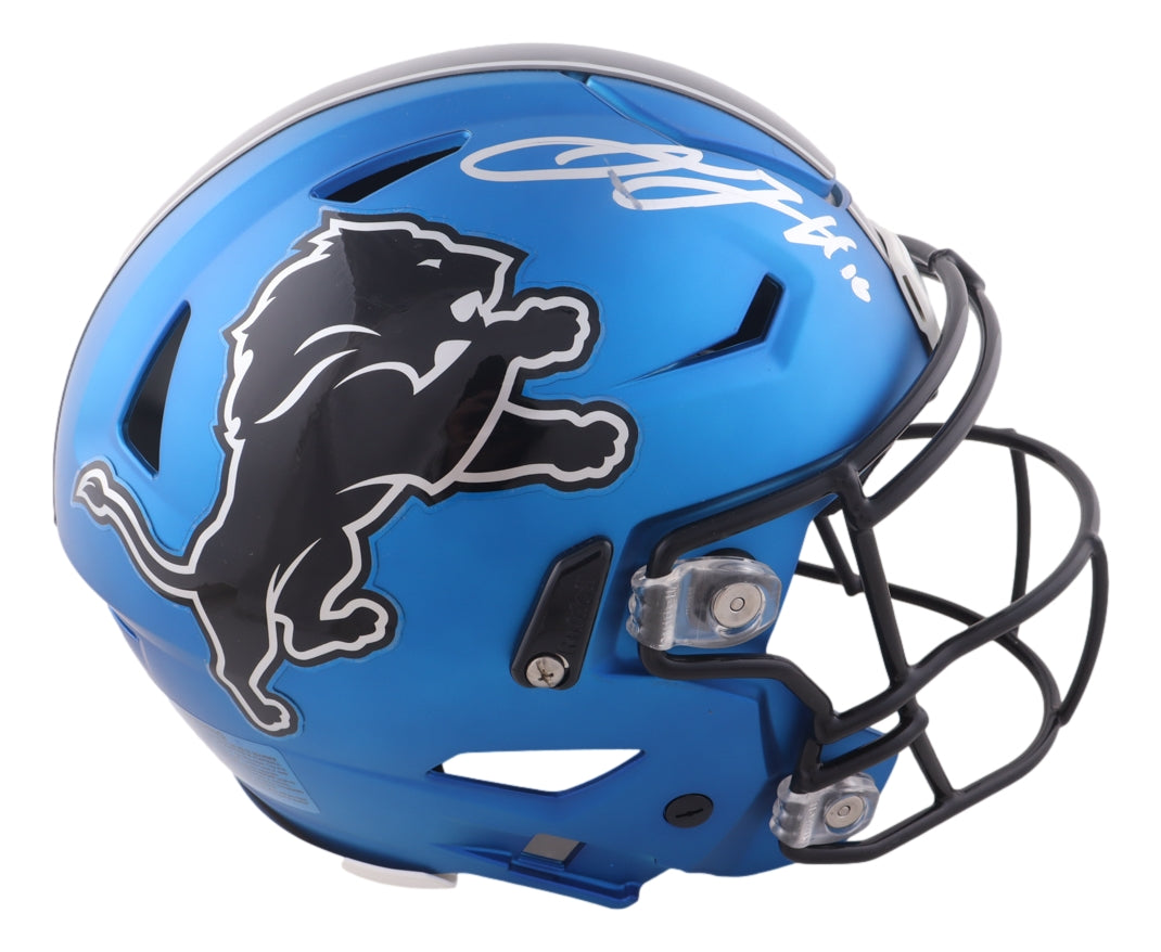 Jared Goff Signed Detroit Lions Full Size Authentic SpeedFlex Helmet Fanatics