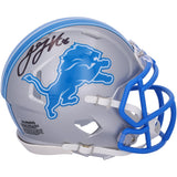 Jared Goff Autographed Detroit Lions Speed Mini Helmet Fanatics
