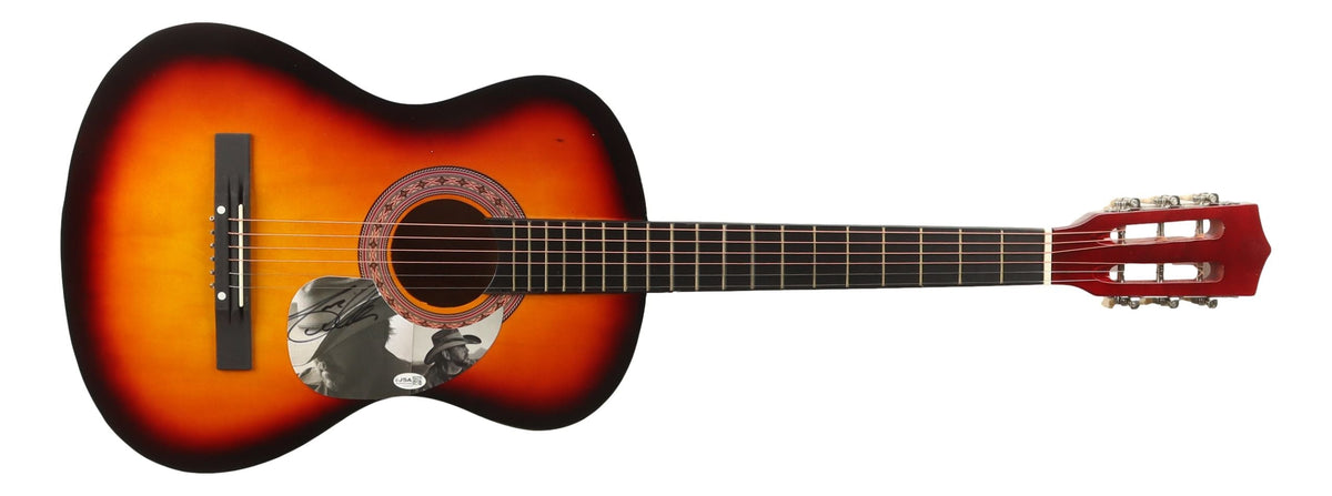 Jason Aldean Signed 38" Sunburst Acoustic Guitar JSA Hologram