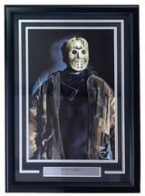 Jason Vorhees Framed 13x19 Friday The 13th Lithograph Signed by Tony Santiago