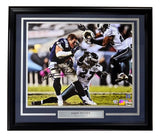 Jason Witten Signed Framed 16x20 Cowboys No Helmet vs Eagles Photo Fanatics