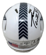 Jason Witten Signed Dallas Cowboys Salute To Service Mini Speed Helmet BAS