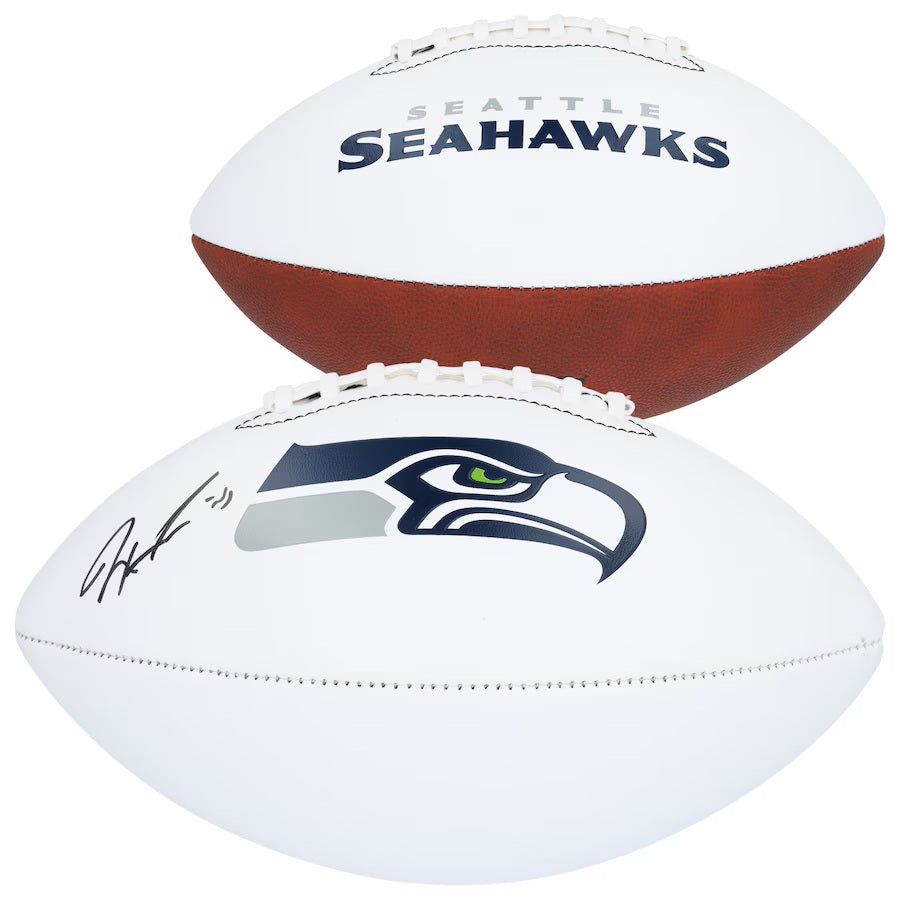 Jaxon Smith-Njigba Signed Seattle Seahawks Logo Football Fanatics