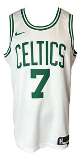 Jaylen Brown Signed Boston Celtics White Nike Swingman Jersey BAS