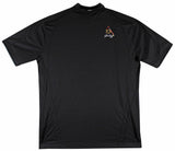 John Daly Authentic Signed Match Worn Black Pin High BCG Polo Shirt BAS #BK84772