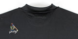 John Daly Authentic Signed Match Worn Black Loudmouth Polo Shirt BAS #BK84771