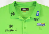 John Daly Authentic Signed Match Worn Green Loudmouth Polo Shirt BAS #BK84765
