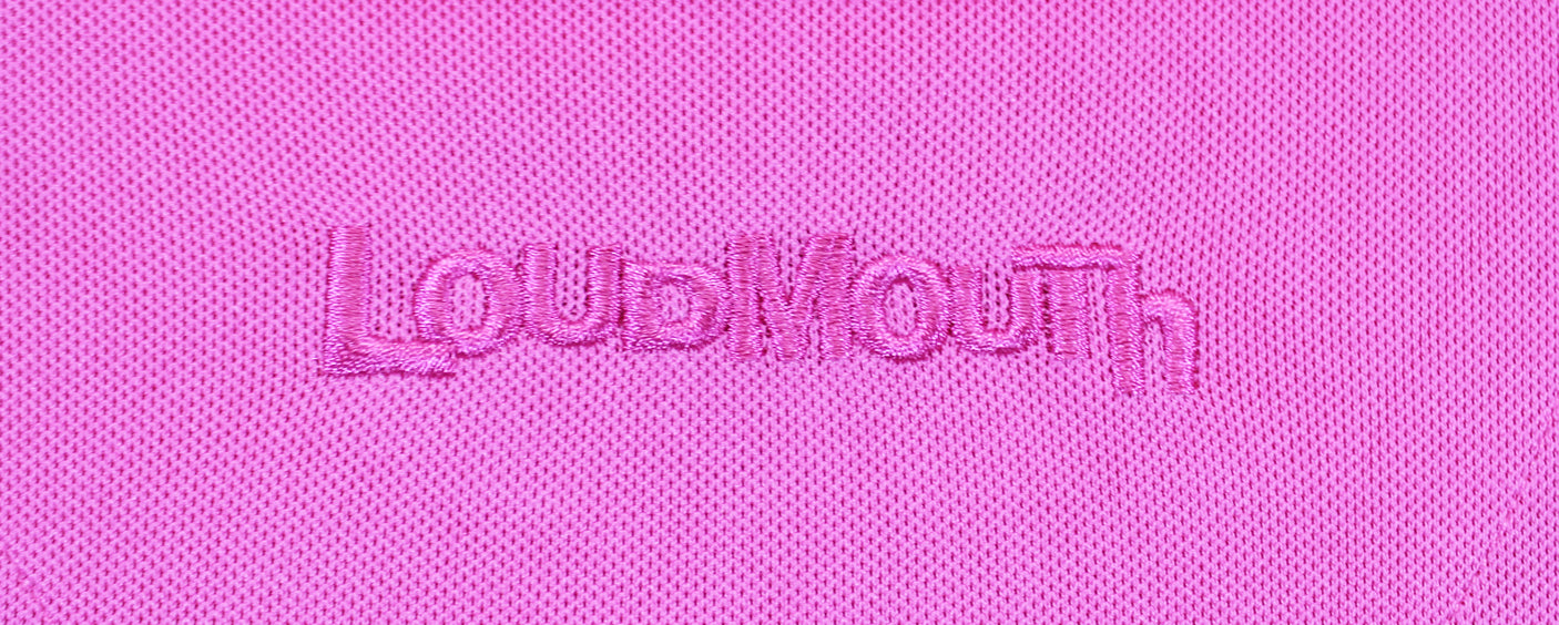 John Daly Authentic Signed Match Worn Pink Loudmouth Polo Shirt BAS #BK84763