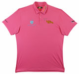 John Daly Authentic Signed Match Worn Pink Loudmouth Polo Shirt BAS #BK84760