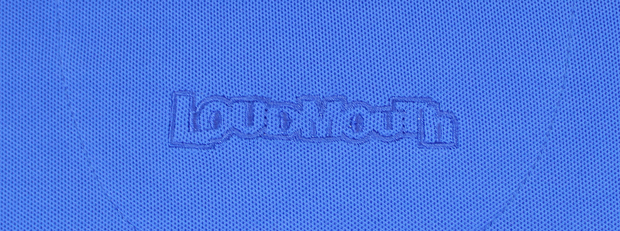 John Daly Authentic Signed Match Worn Blue Loudmouth Polo Shirt BAS #BK84735