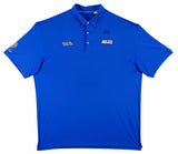 John Daly Authentic Signed Match Worn Blue Polo Shirt BAS #BK84738