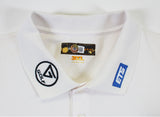 John Daly Authentic Signed Match Worn White Loudmouth Polo Shirt BAS #BK84744