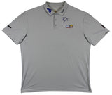 John Daly Authentic Signed Match Worn Grey Polo Shirt BAS #BK84753