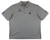 John Daly Authentic Signed Match Worn Grey Loudmouth Polo Shirt BAS #BK84752