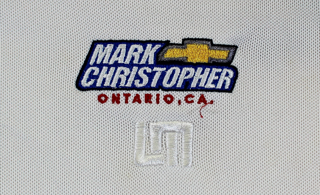 John Daly Authentic Signed Match Worn White Loudmouth Polo Shirt BAS #BK84747