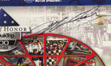 Jeff Gordon Signed NASCAR 2015 Folds Of Honor 500 Collector's Program PSA/DNA