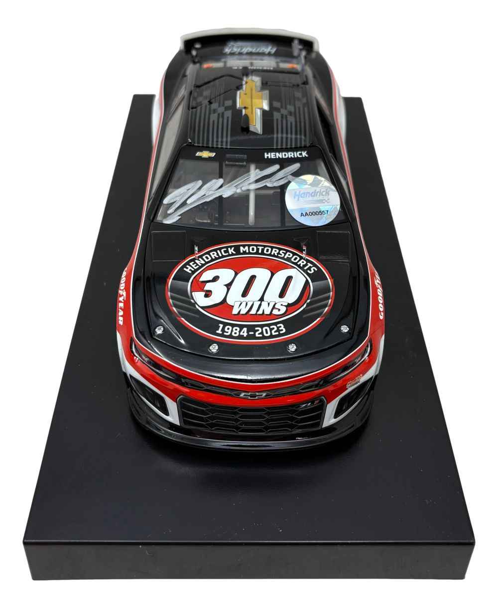 Jeff Gordon Signed 1:24 NASCAR 300 Cup Series Wins Die-Cast Car PSA/DNA