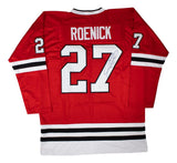 Jeremy Roenick Chicago Signed Red Hockey Jersey JSA Hologram