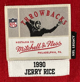 Jerry Rice Signed San Francisco 49ers Mitchell & Ness NFL Legacy Jersey Fanatics