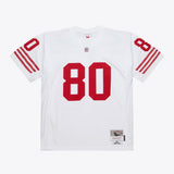 Unsigned Jerry Rice San Francisco 49ers White Mitchell & Ness NFL Legacy Throwback Jersey Size L Stock #268307