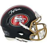Jerry Rice Autographed San Francisco 49ers Black Rivalries Speed Mini Helmet Fanatics
